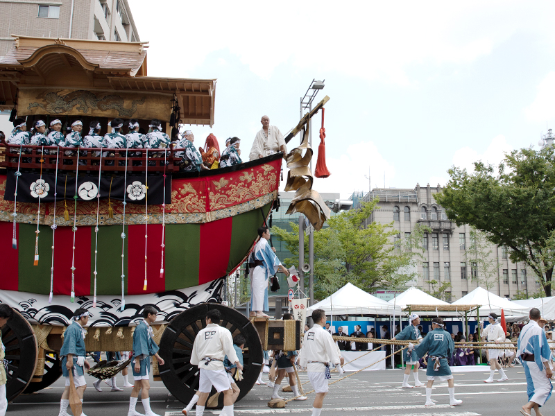 京都市・祇園祭における暑さ対策モデル事業への協力