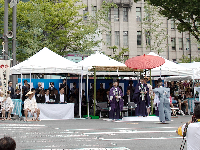 京都市・祇園祭における暑さ対策モデル事業への協力