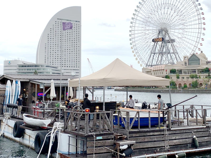 横浜港ボートパーク Cafe&Bar Hemingway Yokohama