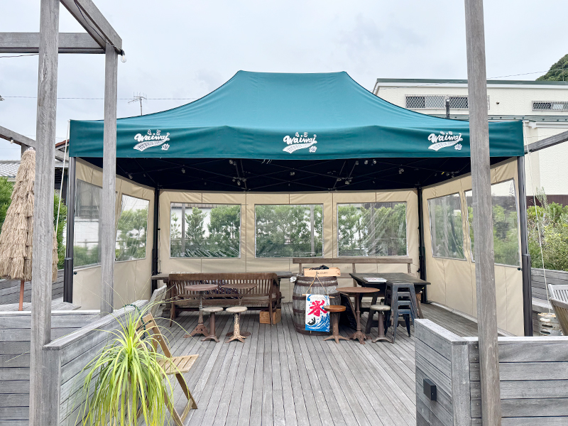 45R葉山店 飲食スペース「スタジオ LOUNGE WAIWAI」