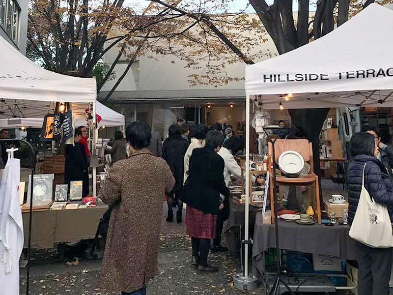 代官山ヒルサイドマーケットと蔦屋書店のかんたんてんと